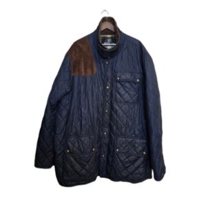 Polo Ralph Lauren Men's Navy Quilted Chore Jacket 3XL Tall